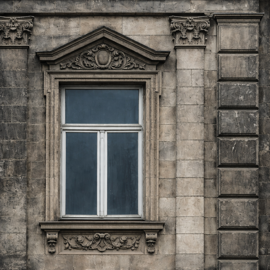 Renowacja elewacji kamienicy - przed czyszczeniem